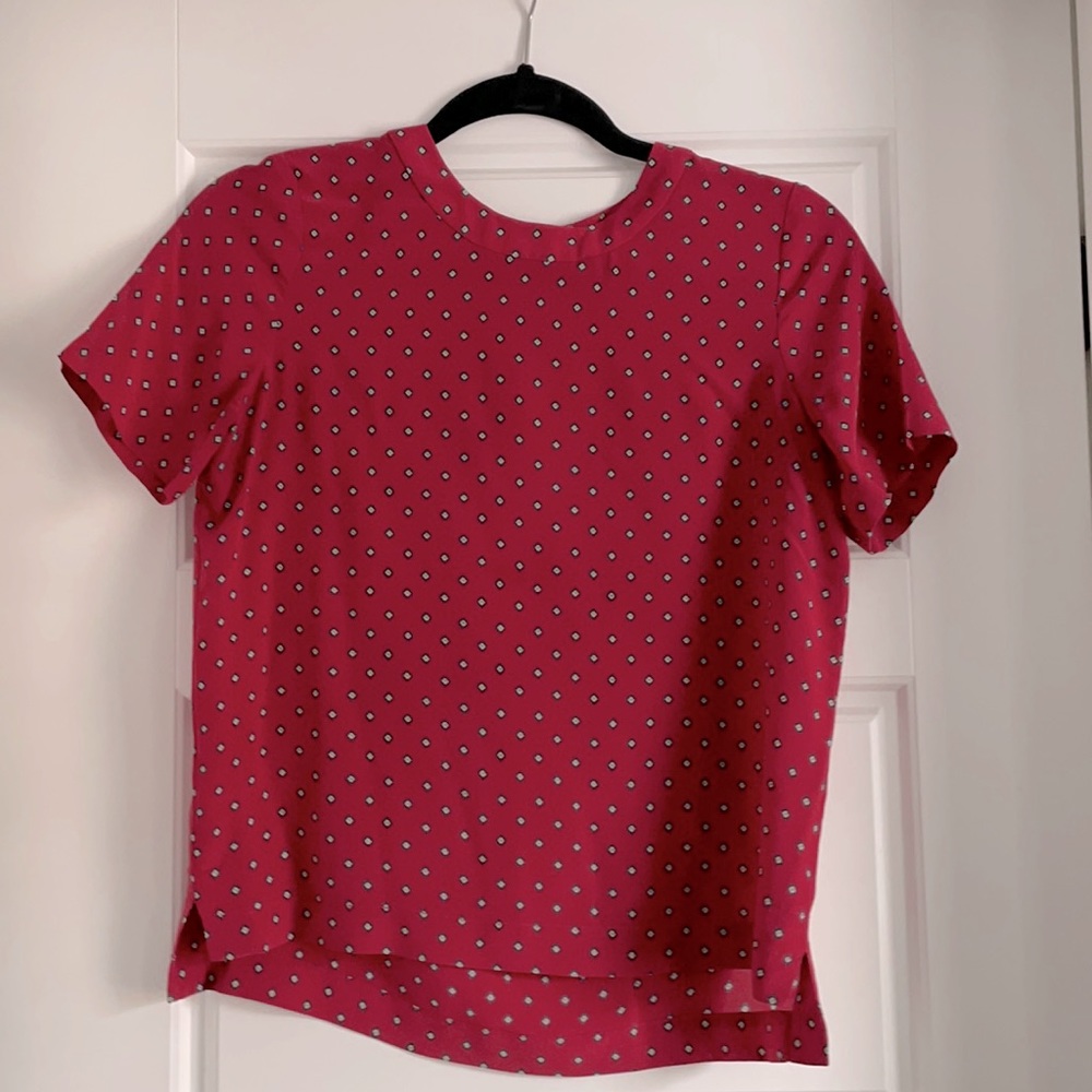 Madewell silk blouse